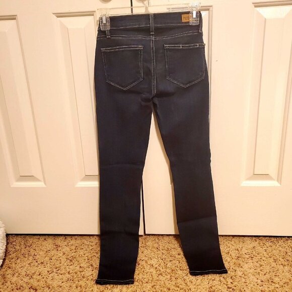 PAIGE | Dark Skinny Jean - Picture 3 of 4